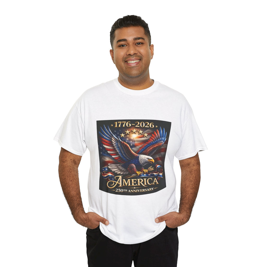 America 250th Anniversary T-Shirt — 1776–2026 Patriotic Eagle Tee