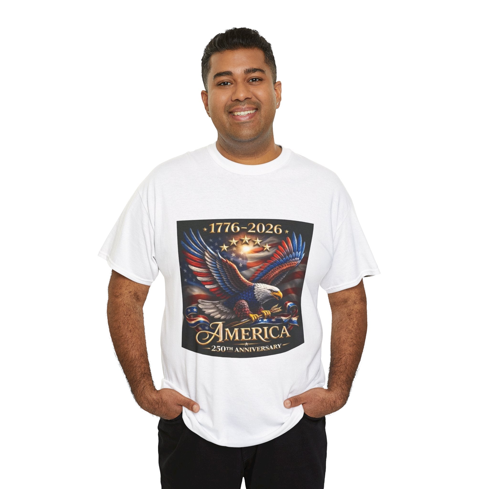 America 250th Anniversary T-Shirt — 1776–2026 Patriotic Eagle Tee