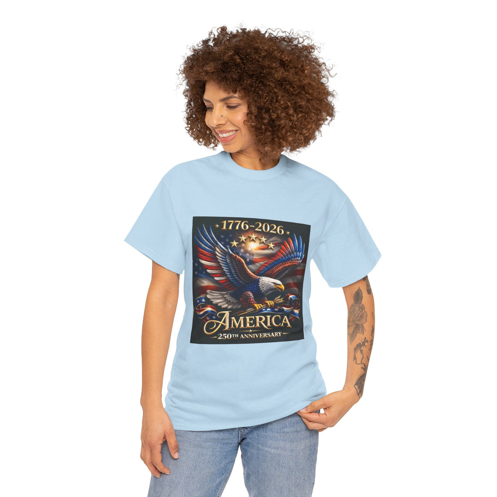 America 250th Anniversary T-Shirt — 1776–2026 Patriotic Eagle Tee