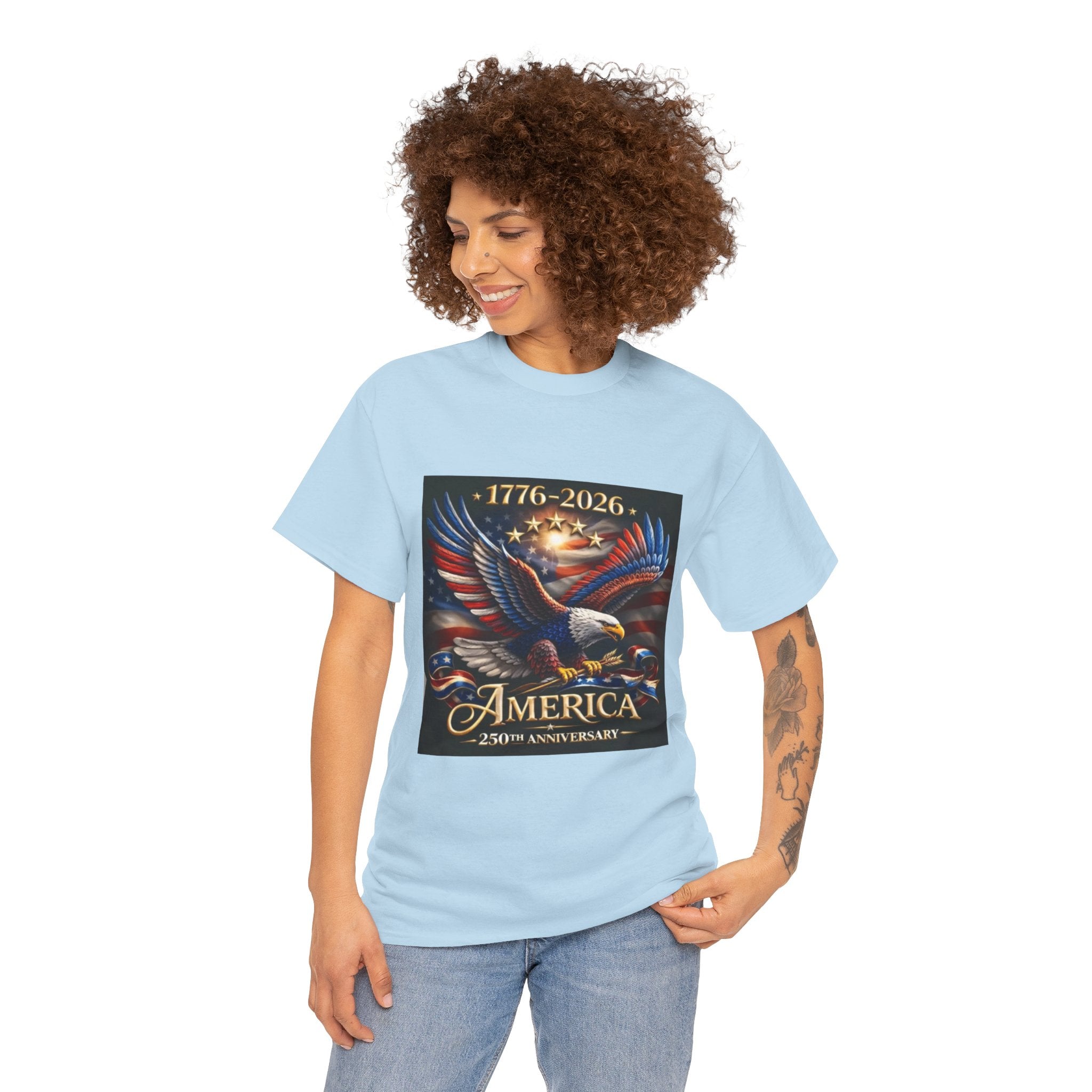 America 250th Anniversary T-Shirt — 1776–2026 Patriotic Eagle Tee