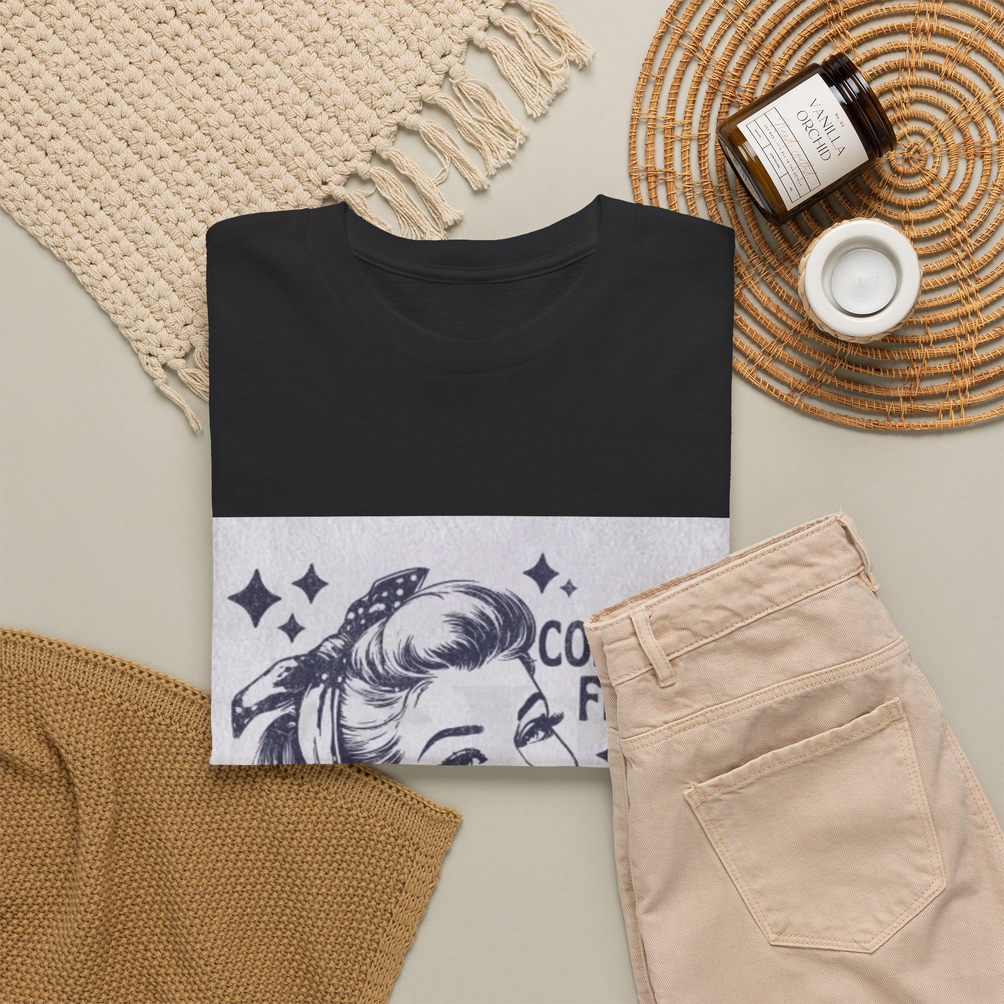 Coffee First Tee — “Coffee First, Your Bullshit Second” Retro Women’s Graphic T‑Shirt