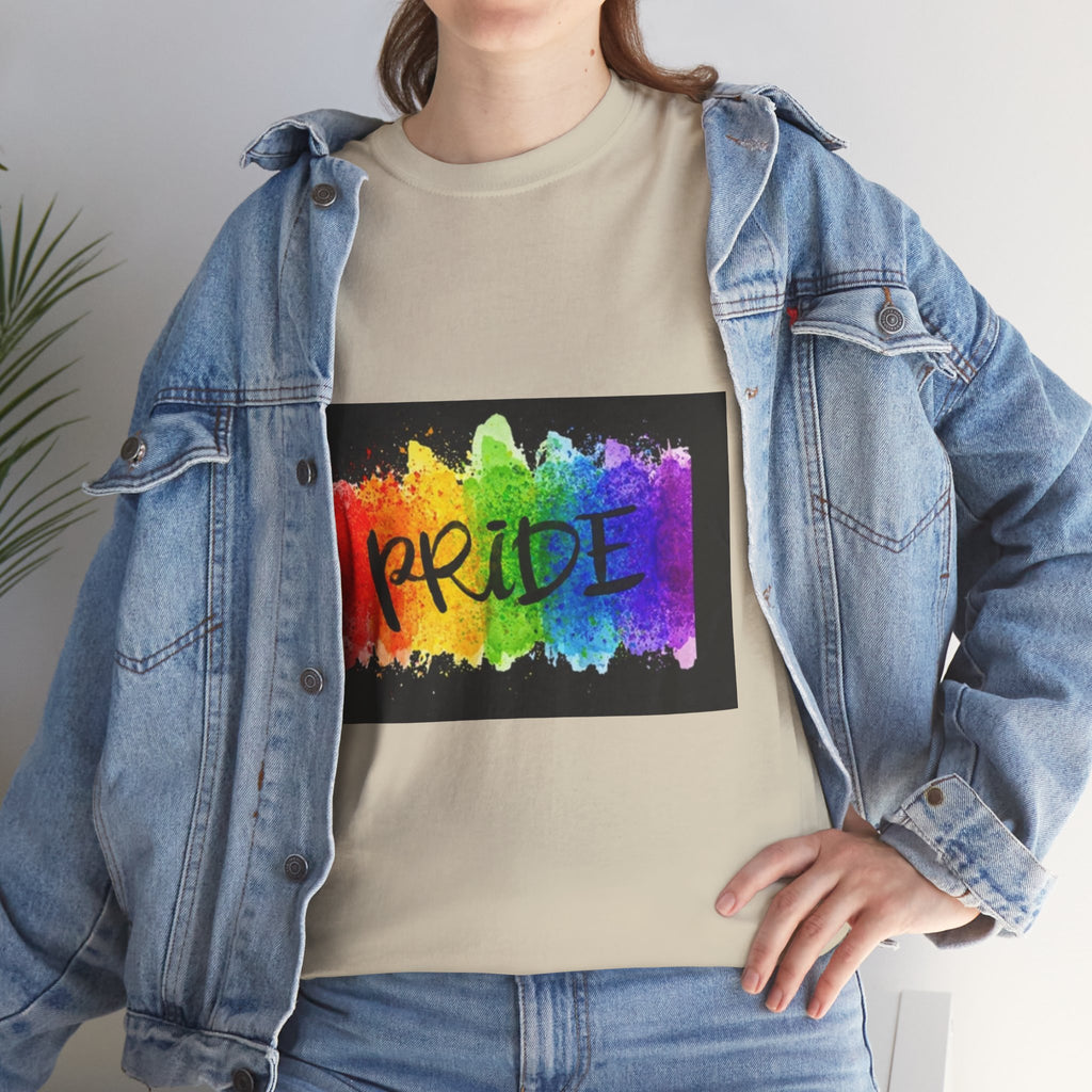 Pride Rainbow Paint Splash T-Shirt