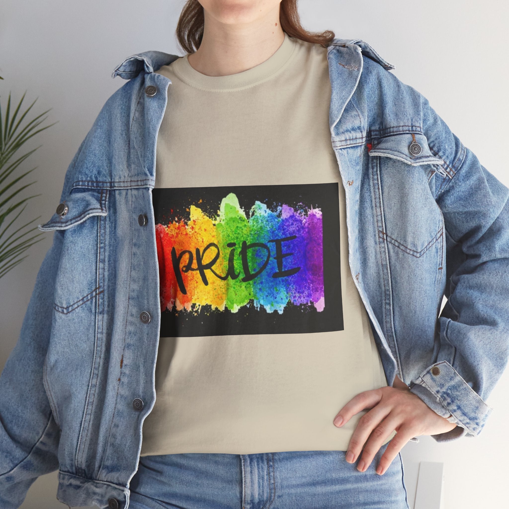 Pride Rainbow Paint Splash T-Shirt