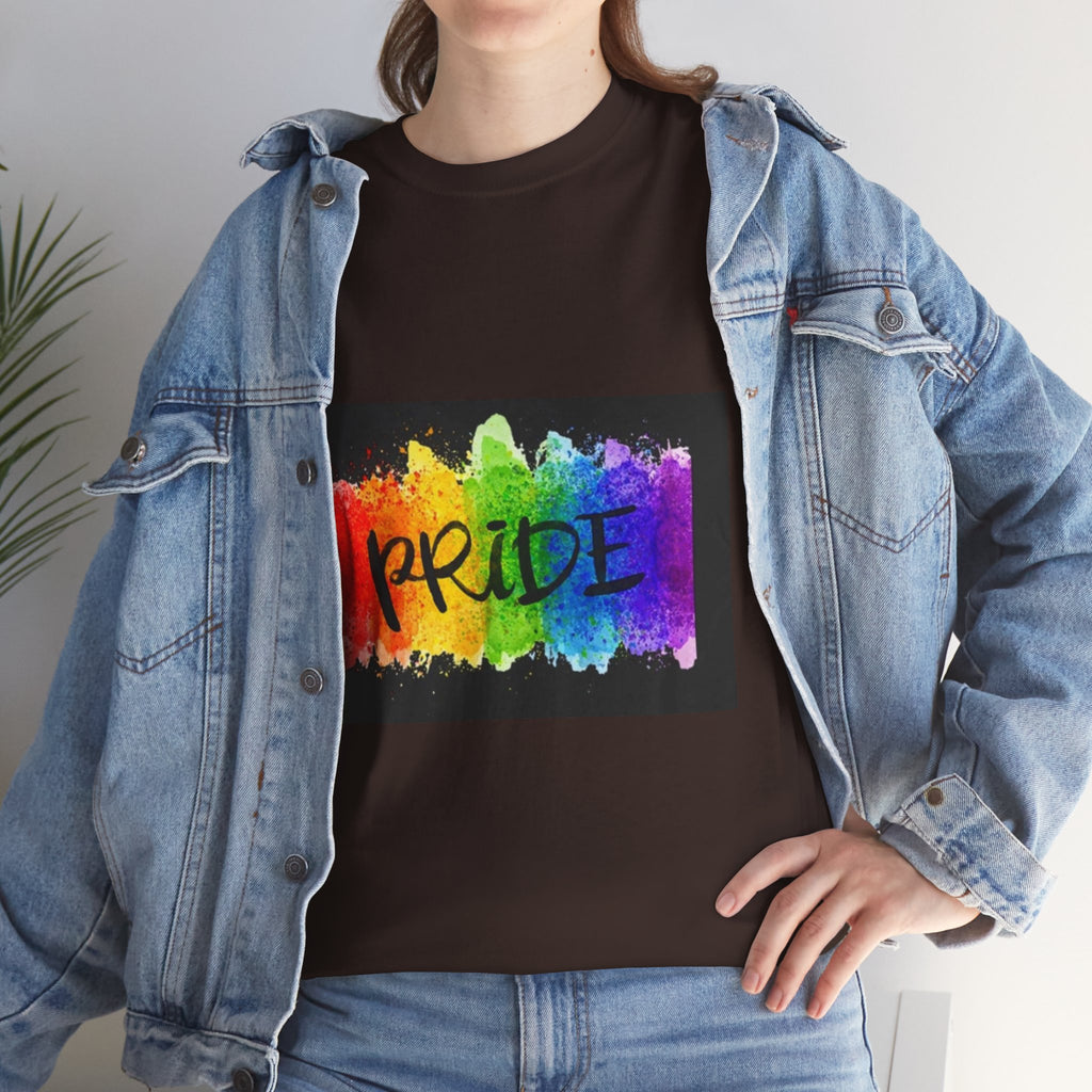 Pride Rainbow Paint Splash T-Shirt