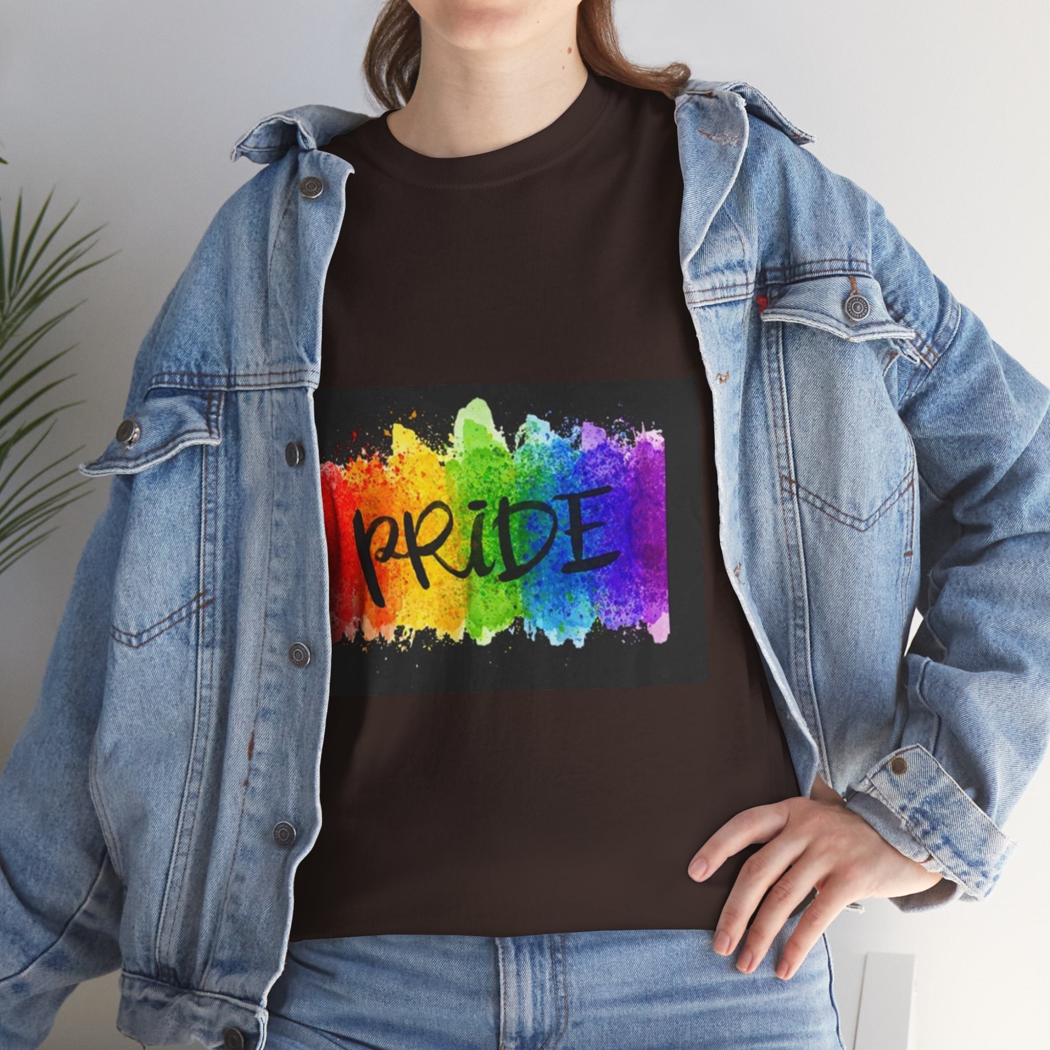 Pride Rainbow Paint Splash T-Shirt