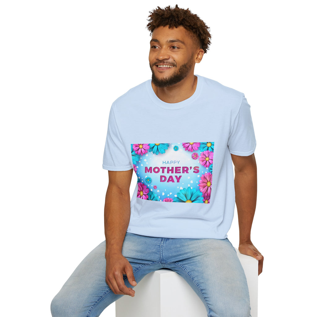 Mother's Day Floral T-Shirt — Happy Mother's Day Celebration Tee