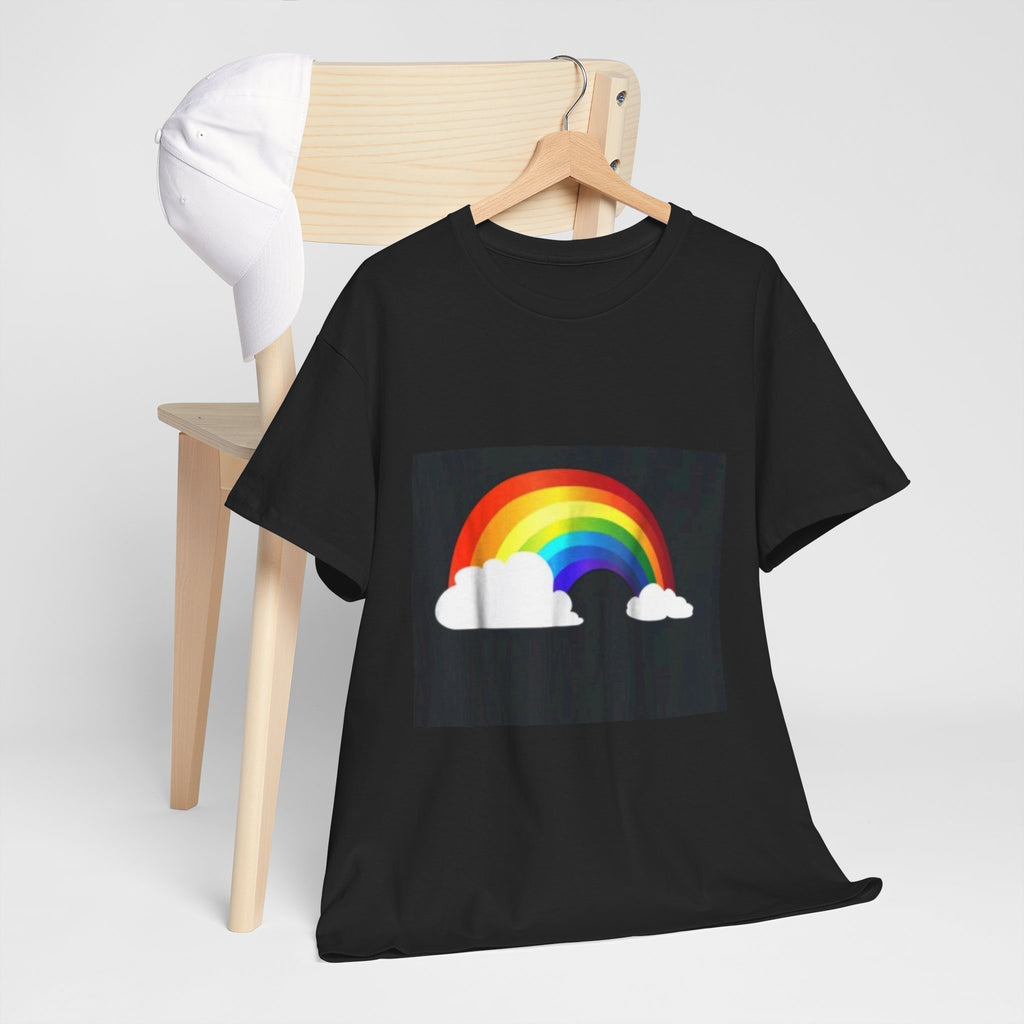 Rainbow Clouds T-Shirt — Bright Pride Graphic Tee