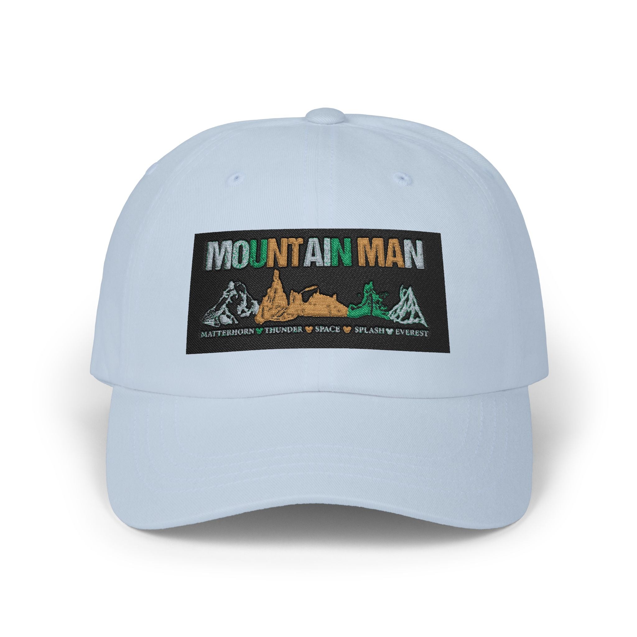Mountain Man Dad Cap — Embroidered Outdoor Adventure Hat